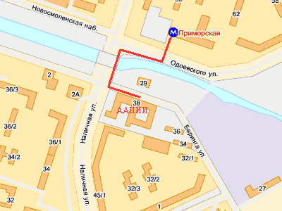 Карта взята с сайта http:\\maps.yandex.ru